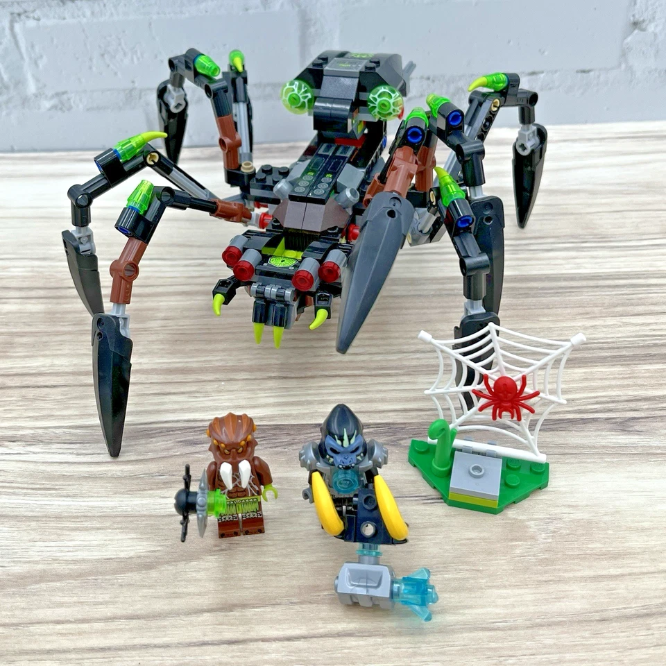 LEGO Legends of Chima: Sparratus' Spider Stalker (70130) 100% Complete w/ Manual - Image 1 of 3