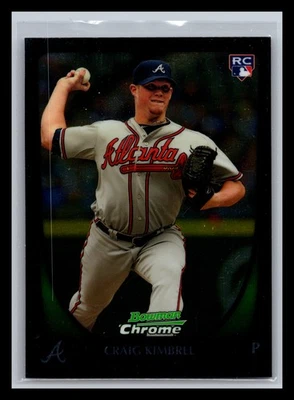 Craig Kimbrel Rookie Braves #50 2011 Bowman Draft Picks & Prospects cromo Foto 1 de 2