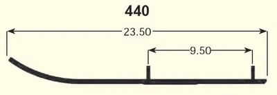 SPI Ripper Four75 Runners for 2002 Ski-Doo Legend 500 Fan Snowmobile - Изображение 1 из 2