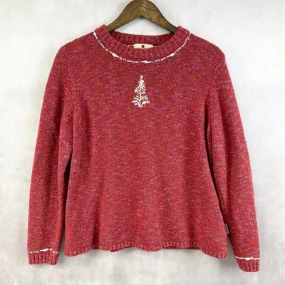 Suéter Woolrich Mujer XL Heritage Clásico Rústico Exterior Cabaña Acogedor Vacaciones Foto 1 de 4