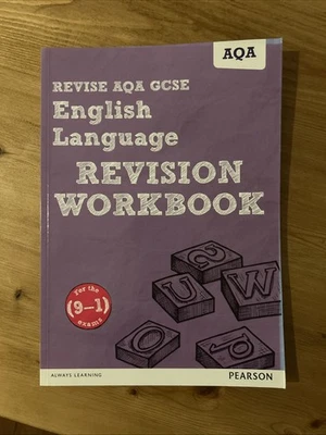 GCSE AQA English Language Revision Workbook - Image 1 of 3