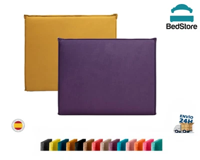 CABECERO DE CAMA DESENFUNDABLE TAPIZADO MODERNO EN DIFERENTES TAMAÑOS Y COLORES - Imagen 1 de 2