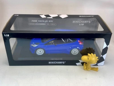 1:18 MINICHAMPS FORD FIESTA RS WRC 1 of 1002 STREET 2011 Blue 151 110891 - Image 1 of 4