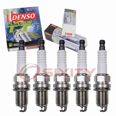 5 bujías Denso Platinum TT para Volvo V70 1998-2007 2,3 L 2,4 L 2,5 L L 5 ak Foto 1 de 4