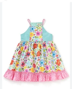 Sz 8 MATILDA JANE Let’s Go Together Flora and Fauna Dress Girls - Picture 1 of 8