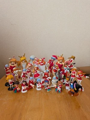 Neon Genesis EVANGELION Figure lot of 28 Set sale Santa bunny style Asuka Rei - Image 1 of 4