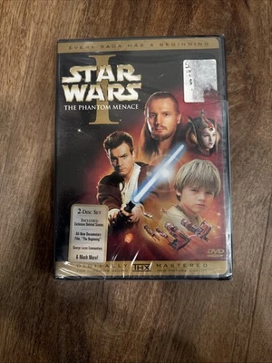 Brand New Still In Shrink Wrap Star Wars The Phantom Menace 2 Disc Set - Image 1 of 4