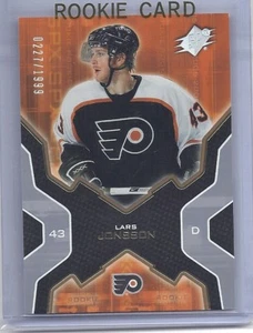 2006-07 SPX LARS JONSSON RC SP ROOKIE /1999 - Picture 1 of 1