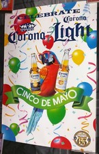 Corona Extra Beer / Cinco De Mayo 65 Years Of Brewing Poster Man Cave