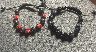 Juego de 2 pulseras Shamballa Foto 1 de 4