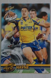 NRL Rugby League Select Champions In Action Eels Trade Card Jarryd Hayne - Picture 1 of 4