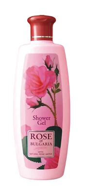 Duschgel Rose of Bulgaria mit natürlichem Rosenwasser der Damaszena Rose