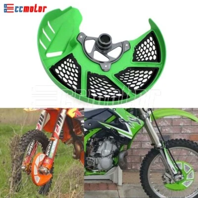 For Kawasaki KX125 KX250 KX250F KX450F KLX450R Front Brake Rotor Disc Dust Guard - Image 1 of 4