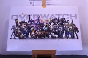 Overwatch Lithograph set with decorative protector/Display EXTREMELY RARE! - Picture 1 of 12