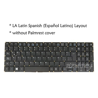 Teclado Español for Acer Travelmate P459-G2-M P459-G2-MG P459-M P459-MG P278-M - Image 1 of 4