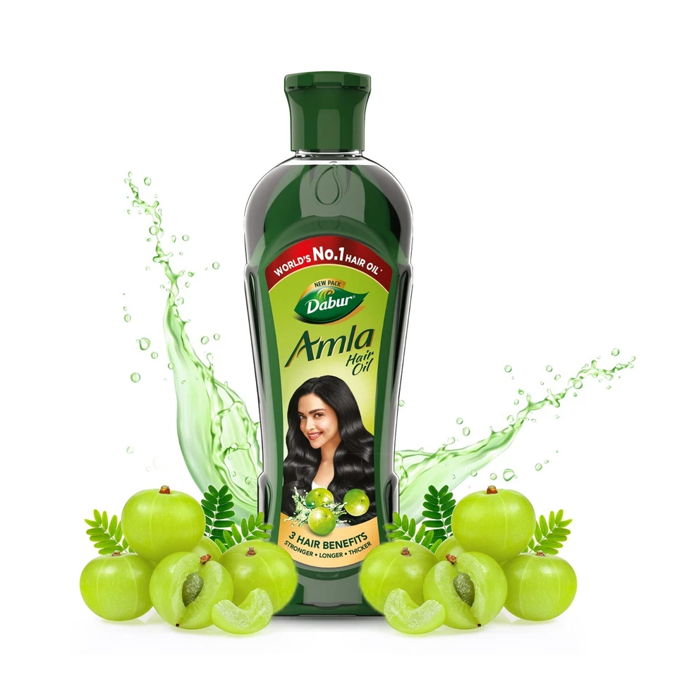 Масло для длинных, здоровых и сильных волос Dabur Amla — 450 мл, бесплатная доставка - Изображение 1 из 1