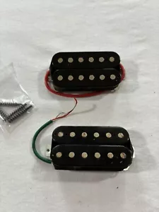 2000 Ibanez Powersound PSND1 PSND2 Bridge Neck Open-Coil Humbucker Pickups & HW - Picture 1 of 8