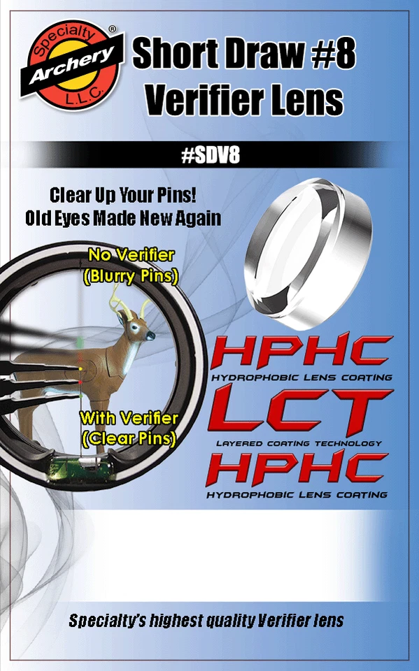 Verificador de tiro con arco especial SDV8 blanco Foto 1 de 1