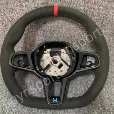 Volante Alcantara Heat Carbon para BMW X3M X3 M850I G30 M5 M8 G38 X4 X6G32 Foto 1 de 4