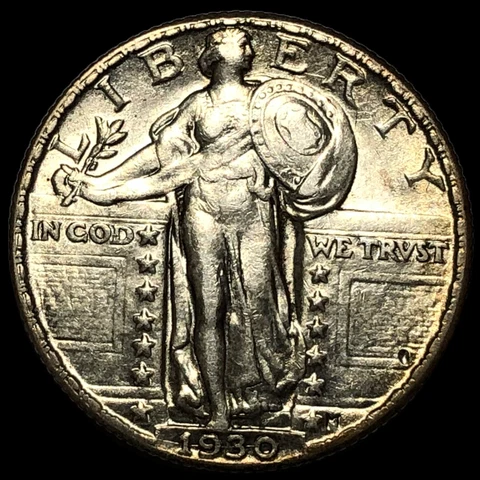 1930 P Standing Liberty Quarter #E8948 Cover