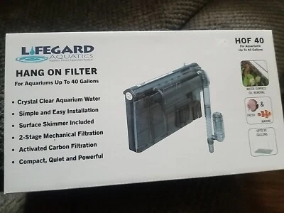 Hang-on Aquarium Filter HOF-40, Grey See Through (R460104) - Image 1 of 3