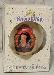 Blancanieves Schmid Disney 1992 clásico adorno de Navidad caja original en caja original - Imagen 1 de 8