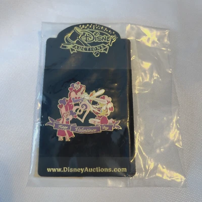 NEW Disney Auctions DA Jessica & Roger Rabbit Happy Valentine's Day LE 1000 Pin - Image 1 of 4