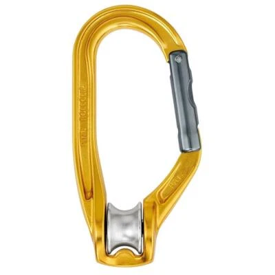 Petzl ROLLCLIP A Karabiner Schnapper Seilrolle Rolle Umlenkrolle Steigklemme