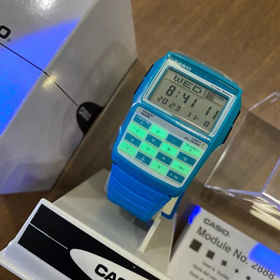 Vintage Casio DBC-32C-2D Databank Rare Calculator Watch NOS - image 1 of 4