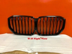 For 2019+ BMW X5 G05 Glossy Black Front Kidney Grille Performance Style NEW - Picture 1 of 5