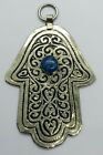 Vintage Moroccan Handmade Amulet Khmisa Color Silver For Dor's And Protection