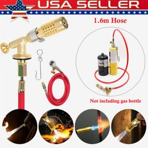 Mapp Gas Plumbing Welding Kit Turbo Burner Torch Propane Soldering Brazing Set - Picture 1 of 10