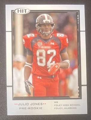 Julio Jones 2011 Sage HIT Pre-ROOKIE #PR4 - Foley High School Foto 1 de 2