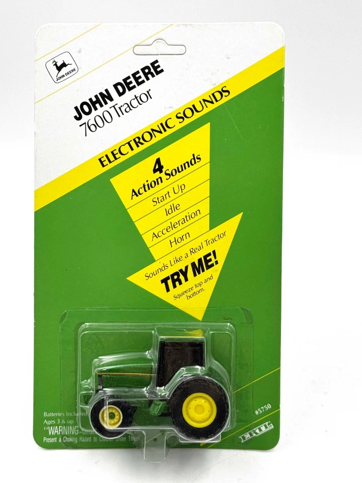 1/64 John Deere 7600 Tractor With Electronic Sounds - Image 1 of 1