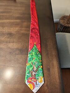 Jerry Garcia Dracula Claus Reindeer Christmas Tie Collection Fifty -  Eight