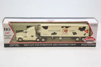 Model Power - 1:87 Ho - Camion Americano - Rif. 23001 - Fresh Farms Dairy - - Immagine 1 di 4