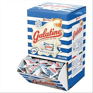 Galatine Caramelle al Latte Incartate Singolarmente Box da 200 Pezzi