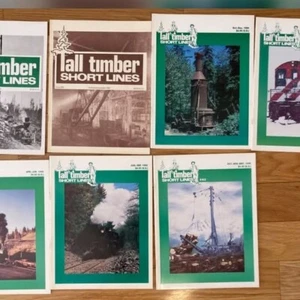 TALL TIMBER SHORT LINES MAGAZINE ISSUES 28, 30, 39, 40,41, 42 and 43 - Picture 1 of 1