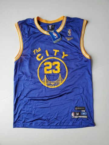 NEW Golden State Warriors Jason Richardson Reebok Hardwood Classics Jersey Sz M Cover