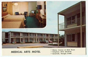 Savannah GA Georgia Medical Arts Motel Vintage Postkarte Innenansicht OS 090314 - Bild 1 von 2