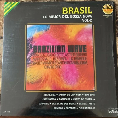 BRASIL LO MEJOR DEL BOSSA NOVA VOL 2, FEAT LUIZ ENRIQUE / STAN GETZ 1987 MEX LP - Image 1 of 4