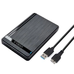 Externes Festplattengehäuse mit USB 3.0 und SATA-Anschluss, 2,5-Zoll-Festplatt ＜ - Afbeelding 1 van 20