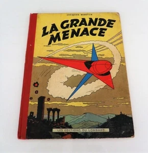 E.O. N°1 de Lefranc par Jacques Martin La Grande Menace toilé 1954 - Imagen 1 de 10
