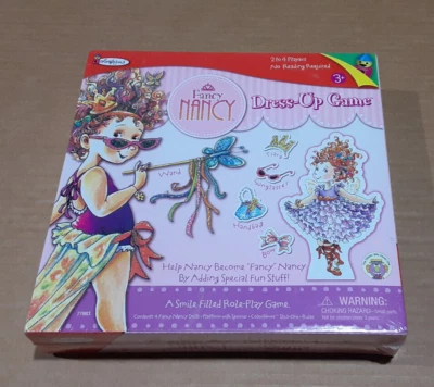 Colorforms Fancy Nancy Dress Up Game by University Games NEW in Box - Image 1 of 2