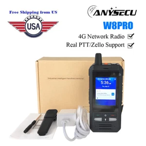 Radio de red celular Anyecu W8pro 4G Android 10 WIFI teléfono móvil Realptt Zello - Imagen 1 de 17