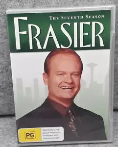 NEW: FRASIER Season 7 Comedy Drama TV Series DVD Region 4 PAL Free Fast Post - Foto 1 di 2