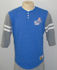 Los Angeles Dodgers Mitchell & Ness Cooperstown Collection Henley Shirt Men L