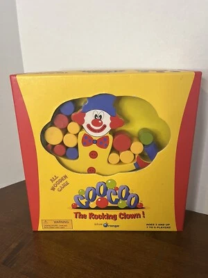 CooCoo The Rocking Clown! Blue Orange Game 2005-(2 wooden balls missing)-Age 3+ - Image 1 of 4