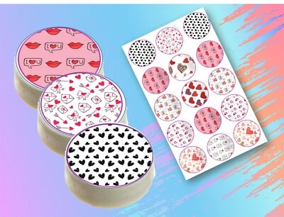 Edible image x Oreo cookies chocolate covered, cupcake topper, printed icing - Image 1 of 4