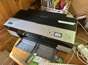 Epson Stylus Pro 3800 Large Format Inkjet Printer With Good ink And Roll Paper - Picture 1 of 8